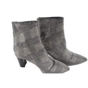 Club Monaco Aaylina Bootie Soft Suede, sleek silhouette, made in Italy, winter